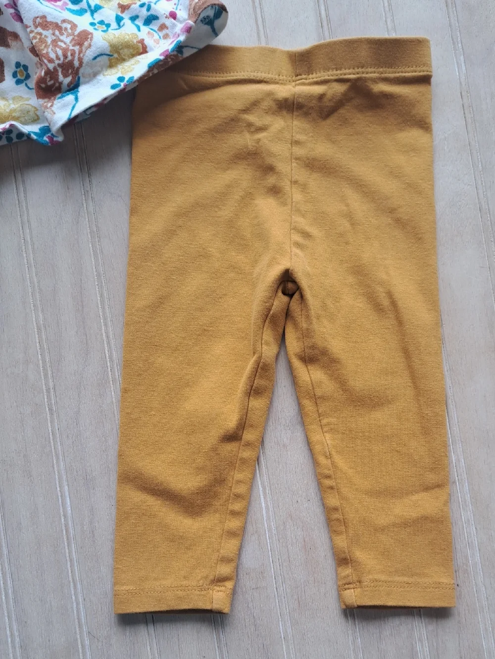 Burt's Bees Baby Organic Cotton Woodland Tunic Dress & Leggings Set Infant Boho